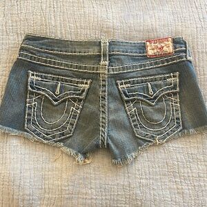 True Religion Cut Off Shorts